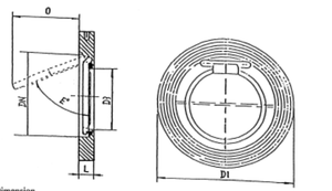 Marine WAFER TYPE SWING CHECK VALVE HDJV16-00