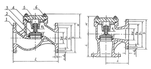 Marine PN1.6 MPa STAINLESS STEEL CHECK VALVE HDJV13-00