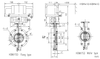 Marine Wafer & Flange Type Duble Eccentric Hydraulic Operated Butterfly Valve HDMV150-1 & HDMV152-1 